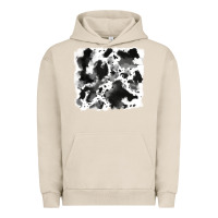 Pigment French Oak cowhide 5 Urban Hoodie - RanaPortraitStore