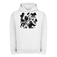 Pigment Lunar Rock cowhide 5 Urban Hoodie - RanaPortraitStore
