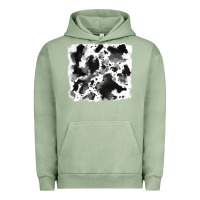 Pigment Oil Green cowhide 5 Urban Hoodie - RanaPortraitStore