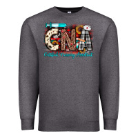 Charcoal Heather Christmas cna certified nursing assistant Premium Sweatshirt - JahusDesignShop