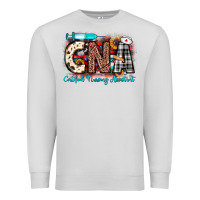 Dove Grey Christmas cna certified nursing assistant Premium Sweatshirt - JahusDesignShop