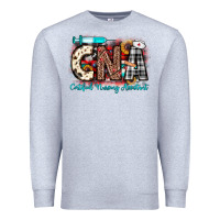 Heather Grey Christmas cna certified nursing assistant Premium Sweatshirt - JahusDesignShop