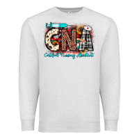 Oatmeal Heather Christmas cna certified nursing assistant Premium Sweatshirt - JahusDesignShop