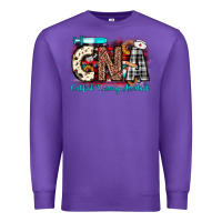 Purple Christmas cna certified nursing assistant Premium Sweatshirt - JahusDesignShop