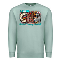 Seafoam Christmas cna certified nursing assistant Premium Sweatshirt - JahusDesignShop