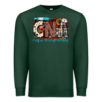 Sports Green Christmas cna certified nursing assistant Premium Sweatshirt - JahusDesignShop