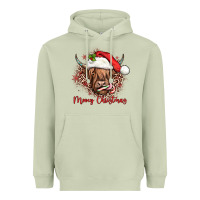 Matcha mooey christmas cow Heavyweight Hoodie - JahusDesignShop