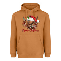 Meerkat mooey christmas cow Heavyweight Hoodie - JahusDesignShop