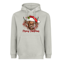 Moon Dust mooey christmas cow Heavyweight Hoodie - JahusDesignShop