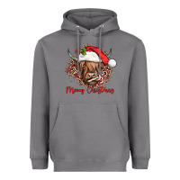 Storm mooey christmas cow Heavyweight Hoodie - JahusDesignShop