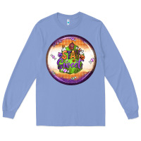 Colony Blue stay sweet earrings Long Sleeve Tee - BundleAndBundleShop