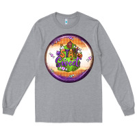 Heather Grey stay sweet earrings Long Sleeve Tee - BundleAndBundleShop