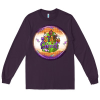 Plum stay sweet earrings Long Sleeve Tee - BundleAndBundleShop