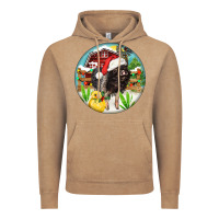 Vintage Coffee Baby pig Vintage Hoodie - FaDigitalArtStudio