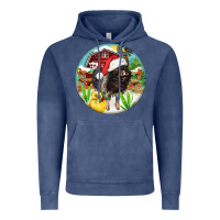 Vintage Denim Baby pig Vintage Hoodie - FaDigitalArtStudio