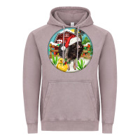 Vintage Zinc Baby pig Vintage Hoodie - FaDigitalArtStudio
