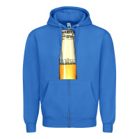 True Royal yellow beer bottle Zipper Hoodie - AdoDesignShop