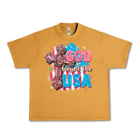 Peanut Butter God Blessed the USA Urban Heavy Tee - FaDigitalArtStudio