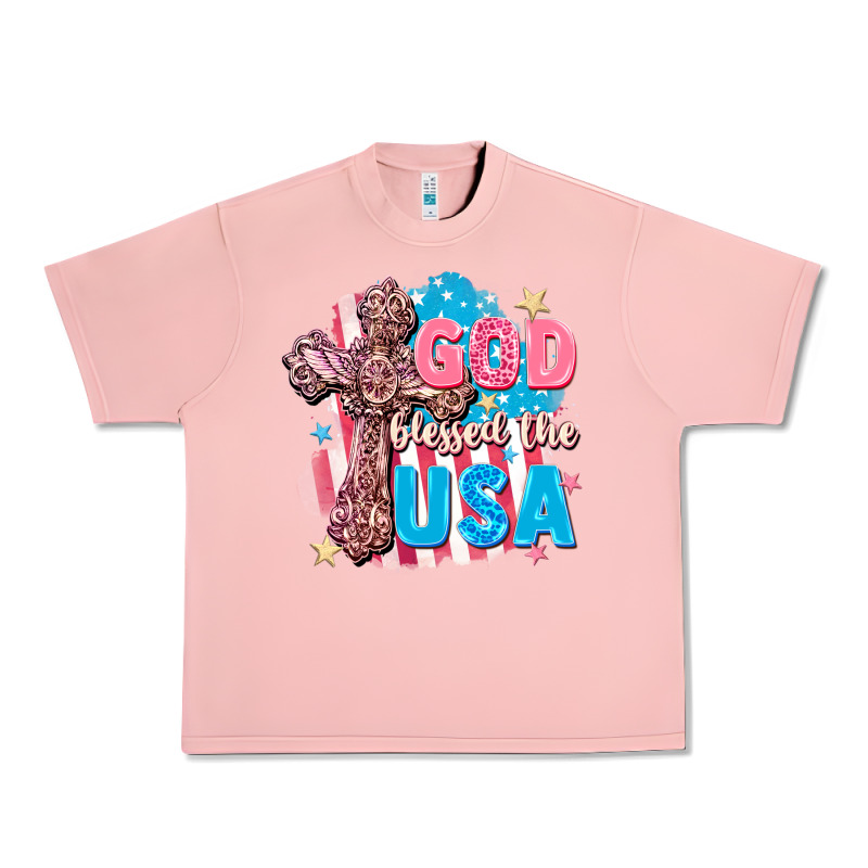 God Blessed The Usa Urban Heavy Tee by FaDigitalArtStudio | Teevron