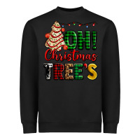 Black oh Christmas tree's ado Heavyweight Sweatshirt - AdoDesignShop