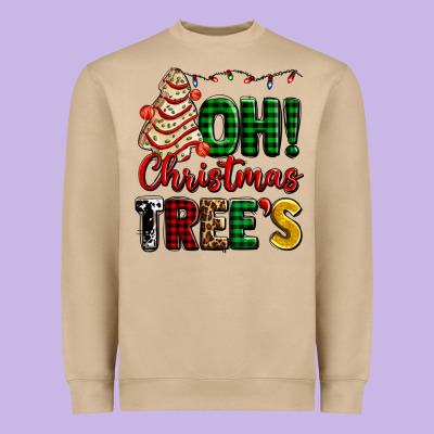 Oh Christmas Tree's Ado Heavyweight Sweatshirt Designed By Adodesignshop