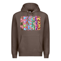 Coffee Easter Brushstrokes Premium Hoodie - RanaPortraitStore