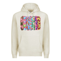 Oatmeal Heather Easter Brushstrokes Premium Hoodie - RanaPortraitStore