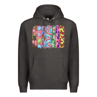 Smoke Easter Brushstrokes Premium Hoodie - RanaPortraitStore