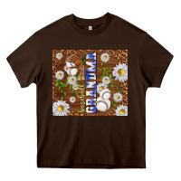 Chocolate Brown baseball grandma Heavy Core Tee - TumblerDesignByShophia