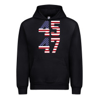 Black 4547 Urban Hoodie - DesigneFamous