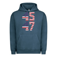Pigment Midnight Navy 4547 Urban Hoodie - DesigneFamous