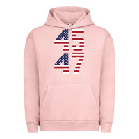 Pigment Salmon 4547 Urban Hoodie - DesigneFamous
