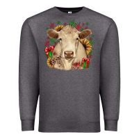 Charcoal Heather christmas charolais Premium Sweatshirt - JahusDesignShop