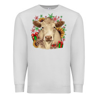 Dove Grey christmas charolais Premium Sweatshirt - JahusDesignShop
