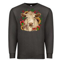 Smoke christmas charolais Premium Sweatshirt - JahusDesignShop