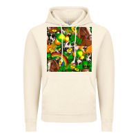 Vintage Artic St. Patrick's Day Horse With Balloons Vintage Hoodie - FaDigitalArtStudio