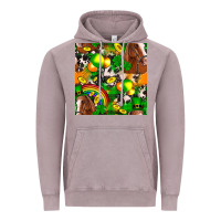 Vintage Zinc St. Patrick's Day Horse With Balloons Vintage Hoodie - FaDigitalArtStudio