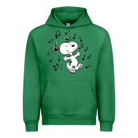 Emerald dancing dog Urban Hoodie - DesigneFamous