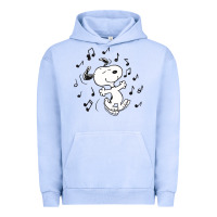 Pigment Grape Ice dancing dog Urban Hoodie - DesigneFamous