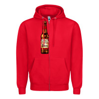 Red red beer bottle Zipper Hoodie - AdoDesignShop