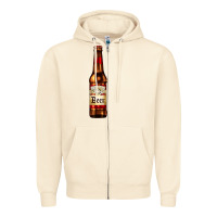 Sandshell red beer bottle Zipper Hoodie - AdoDesignShop