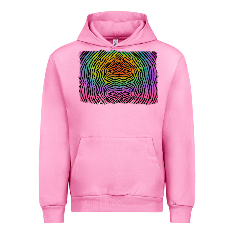 Colorful Zebra Background Urban Hoodie by RanaPortraitStore | Teevron