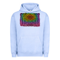 Pigment Grape Ice colorful zebra background Urban Hoodie - RanaPortraitStore