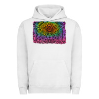 Pigment Lunar Rock colorful zebra background Urban Hoodie - RanaPortraitStore