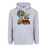 Heather Grey so god made a farmer Heavyweight Hoodie - JahusDesignShop