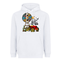 White so god made a farmer Heavyweight Hoodie - JahusDesignShop