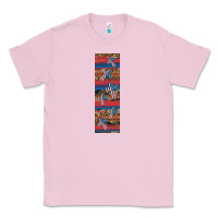 Bubblegum Pink usa flag and cross penwraps Classic Tee - Artiststas
