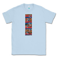 Dusty Blue usa flag and cross penwraps Classic Tee - Artiststas