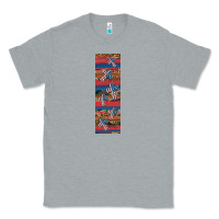 Heather Grey usa flag and cross penwraps Classic Tee - Artiststas
