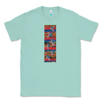 Seafoam usa flag and cross penwraps Classic Tee - Artiststas
